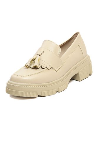 Mocasín Beige Ballerinas Sara Ballerinas