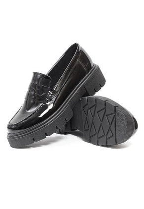 Mocasín Negro Ballerinas Lucy Ch