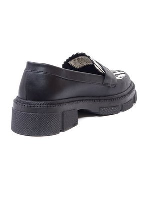Mocasín Negro Ballerinas Ayda