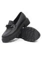 Mocasín Negro Ballerinas Silvy de Ballerinas