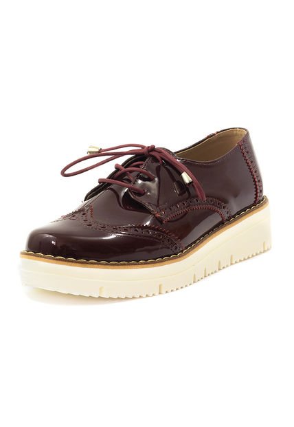 Zapato Vinotinto Ballerinas Candy