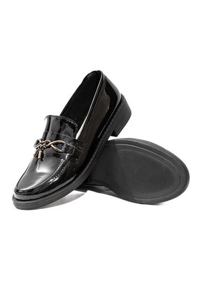Mocasín Para Dama Negro Ballerina Dafne