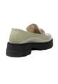 Mocasín Para Dama Verde Oliva Claro Ballerinas Valery de Ballerinas