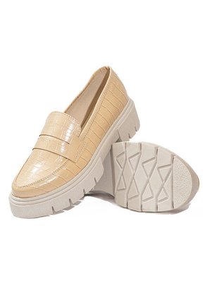 Mocasín Para Dama Beige Ballerinas Irene