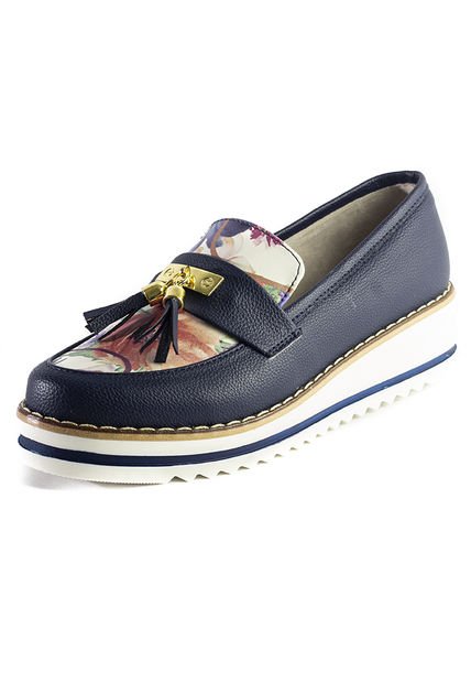 Zapato Azul Ballerinas Maribel