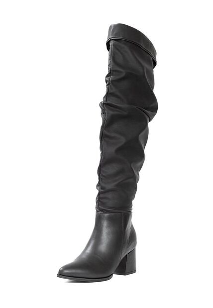Bota Caña Alta Negra Ballerinas París 