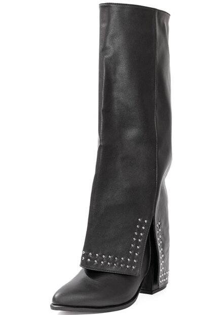 Bota Caña Alta Negra Ballerinas Petra