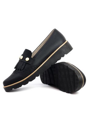 Mocasines Negro Ballerinas Anni