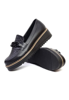 Mocasín Negro Ballerinas Dayaan