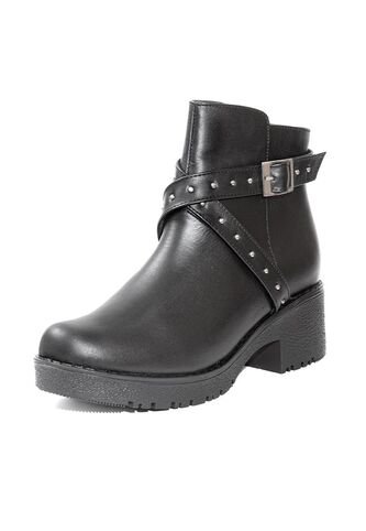 Botín Para Dama Negro Ballerinas Rebel Chic Ballerinas