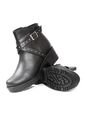 Botín Para Dama Negro Ballerinas Rebel Chic de Ballerinas