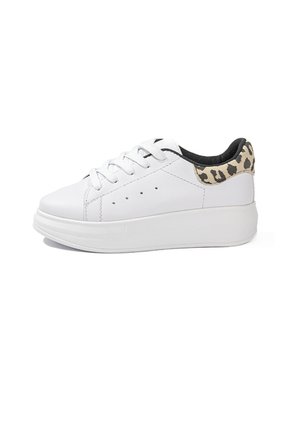 Tenis Niña Blanco Por Animal Print Ballerinas Riley