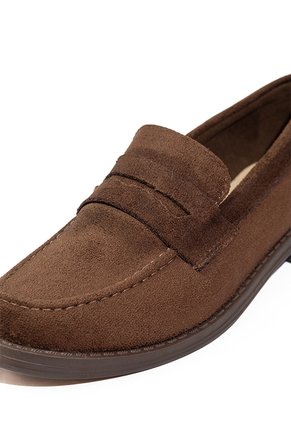 Mocasines De Dama Café Ballerinas Amaretto 