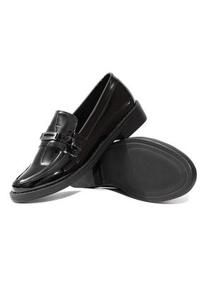 Mocasín Negro Ballerinas Siena