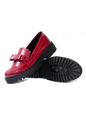 Mocasines Dama Vinotinto Ballerinas Lineth