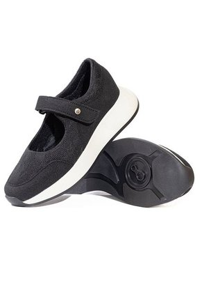 Sneaker Negro Ballerinas Softly Chic