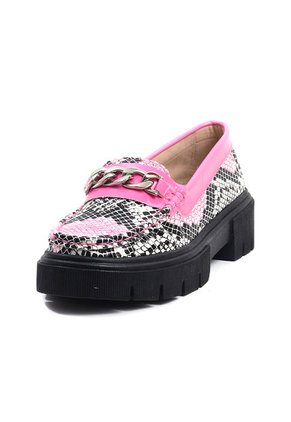 Mocasines Negro Multicolor Ballerinas Cristina