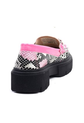 Mocasines Negro Multicolor Ballerinas Cristina