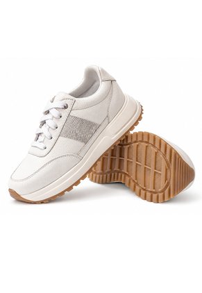 Tenis Blancos Para Mujer Ballerinas Luna