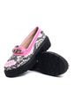 Mocasines Negro Multicolor Ballerinas Cristina de Ballerinas