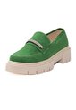 Mocasines De Dama Verde Ballerinas Aura de Ballerinas