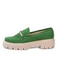 Mocasines De Dama Verde Ballerinas Aura de Ballerinas