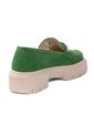 Mocasines De Dama Verde Ballerinas Aura de Ballerinas