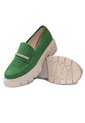 Mocasines De Dama Verde Ballerinas Aura de Ballerinas