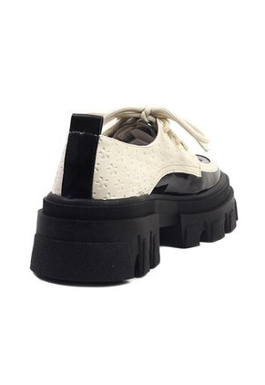 Zapatos Negro X Beige Ballerinas Salma