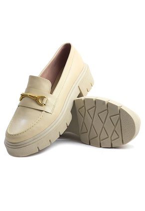 Mocasines Beige Ballerinas Myla