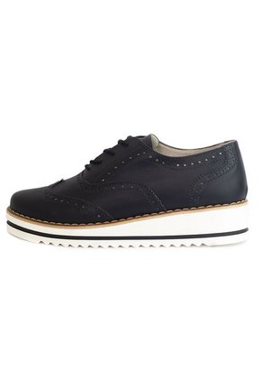 Zapatos Oxford Negro Ballerinas Marlos V