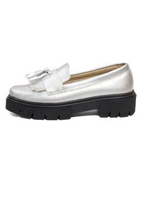 Mocasines Para Dama Gris Ballerinas Verona