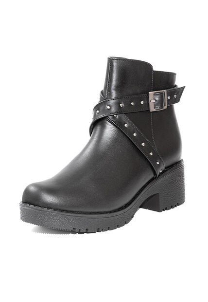 Botín Para Dama Negro Ballerinas Rebel Chic