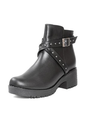 Botín Para Dama Negro Ballerinas Rebel Chic