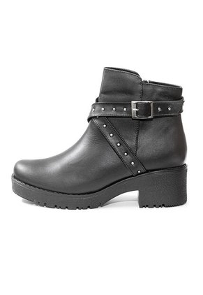 Botín Para Dama Negro Ballerinas Rebel Chic