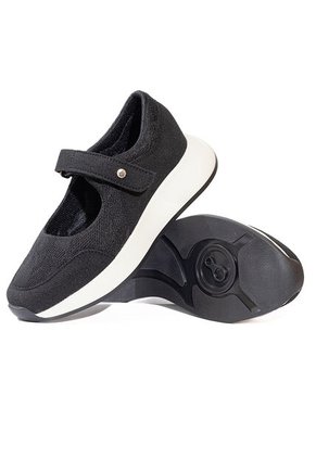 Sneaker Negro Ballerinas Softly Chic 