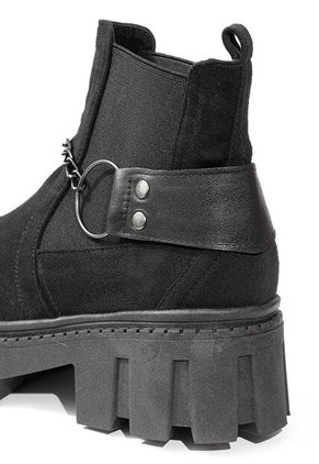 Botín Urban Negro Ballerinas Chain