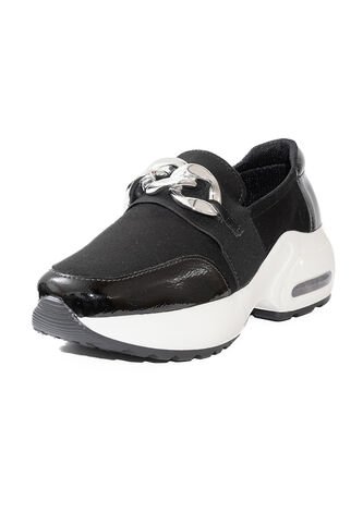 Sneaker Para Dama Negro Ballerinas Nova  Ballerinas