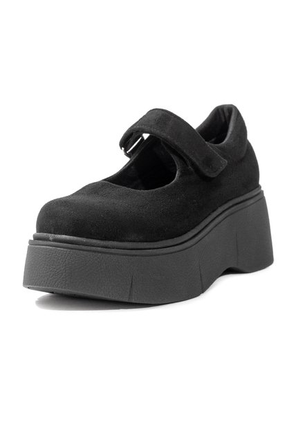 Zapato Mafalda Negro Ballerinas Noir 