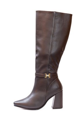 Bota Caña Alta Café Ballerinas Renata