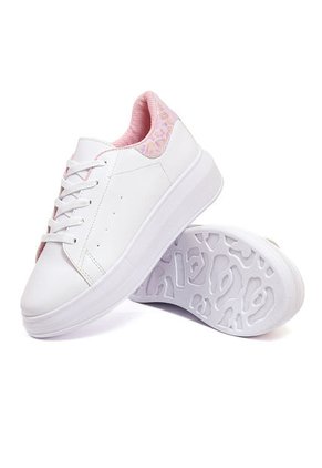 Tenis Niña Blanco X Rosado Ballerinas Riley