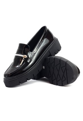 Mocasines Negro Ballerinas Amaia