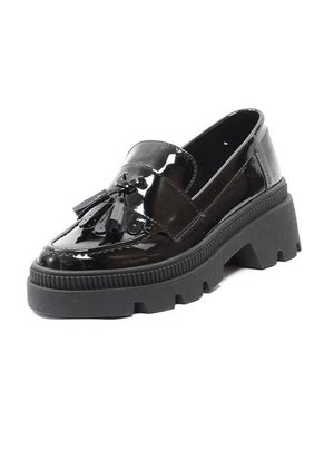 Mocasín Negro Ballerinas Sara