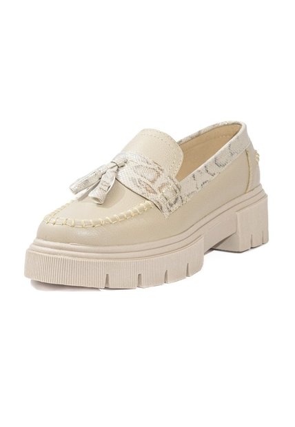 Mocasín Para Dama Beige Ballerinas Danny