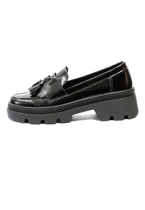 Mocasín Negro Ballerinas Sara