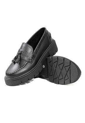 Mocasín Para Dama Negro Ballerinas Danny