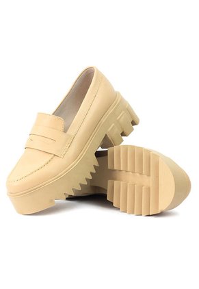 Zapato Beige Ballerinas Abby