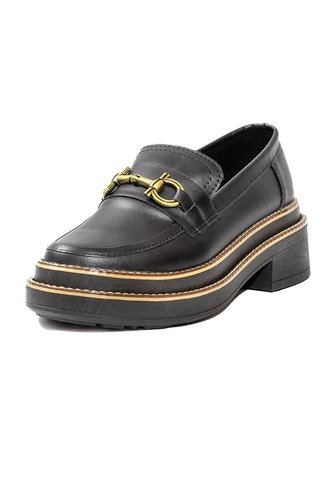 Mocasín De Plataforma Para Dama Negro Ballerinas Belky Ballerinas
