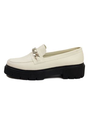 Mocasines Crema Ballerinas Antonia