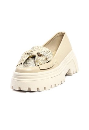 Mocasines Beige Ballerinas Maica